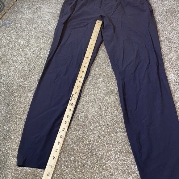 Lululemon men’s jogger pants pull on black nylon elastic waist pockets SZ XL - Picture 9 of 9
